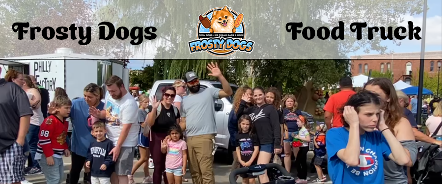 Frosty Dogs Food Truck Logo